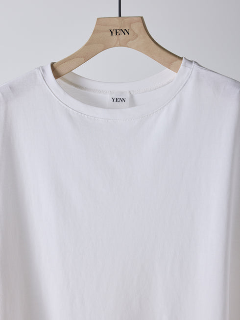 【 予約:2月上旬 】TWIST HEM TEE /Y261-81024
